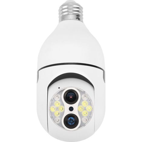 Caméra de Surveillance WiFi Extérieure 2MP 360° Rotative Détecteur de Mouvement Vision Nocturne Couleur 1080P (1/5)