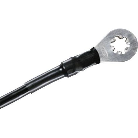 HellermannTyton 300-73190 Gaine thermorétractable sans colle noir 19 mm 6.40 mm Taux de retreint:3:1 Marchandise vendue au mètre Q007021 (1/2)