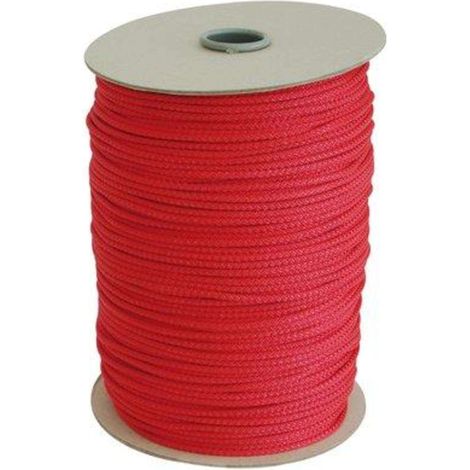 CORDINO X TENDA - PP ROSSO D.MM 3 CF=MT 300 - 1 confezione