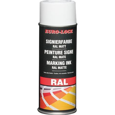 Spray couleur RAL 9010 blanc mat, 400 ml (1/5)