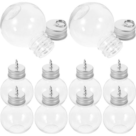 10 Pack Christmas Drink Balls Refillable Christmas