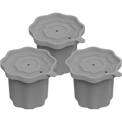 de 3 bacs à glaçons ronds en silicone pour Owala 680,4 g avec (1/5)