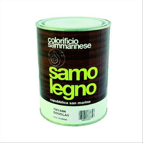 Colorificio Sammarinese Impregnante 'Samolegno' Lt. 0,750 Mogano Cf. 6 Pz (1/2)
