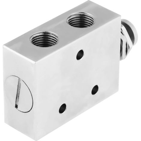 Robinet d'arrêt pneumatique TAC2-41P à levier, distributeur 3 voies 2 positions, commande manuelle ON/OFF (1/5)