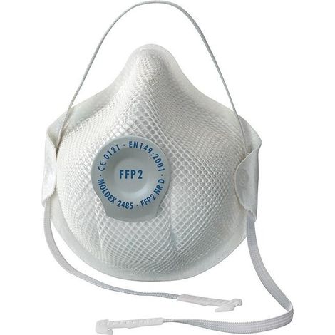 Mascarilla  de  protección  respiratoria  Moldex  Smart  248501  FFP2  /  V  NR  D  con  válvula  de  exhalación  -  248501 (1/2)