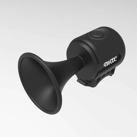 Klaxon électronique puissant pour vélo 120 dB, sirène de police, neuf, noir (1/5)