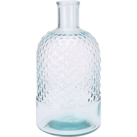 Vase en verre, recyclé, 23 cm