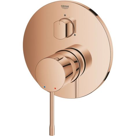 Grohe Fertigmontageset Essence UP-EHM, m 3-Wege-Umstellung, warm sunset (1/5)