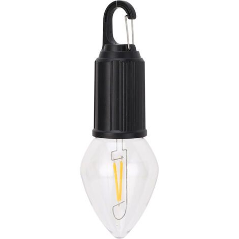 QORVA
-Lanterne de camping à LED avec crochet à clip 3 modes d'éclairage Lampe de tente d'urgence à piles étanche pour randonnée, sac à dos, pêche,DUBUNS