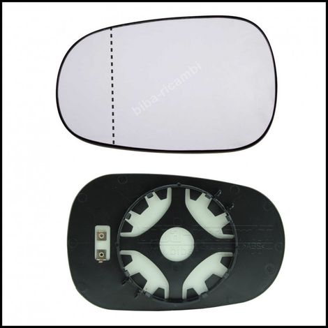 Piastra vetro specchio asferico termico lato sx-guidatore renault modus artB-05
