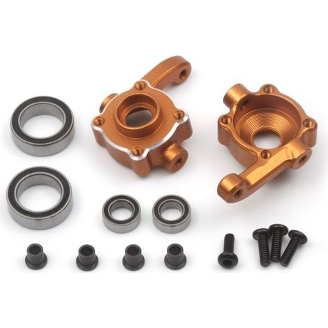 Aluminum Steering Spindle Set (Orange)