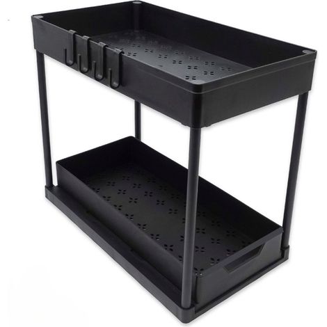 Organisateur de placard de cuisine – Tiroir coulissant