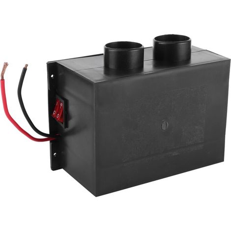 Eosnow 12V 600W Autoheizung, 2 Löcher, tragbar, schnelles Aufheizen, frostsicher, universell, leise, für den Winter
