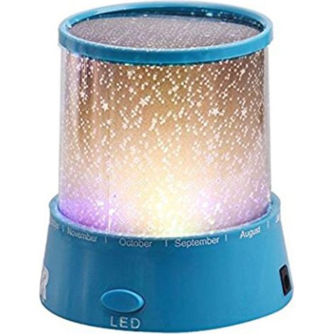 Lampe projecteur ciel étoilé romantique LED, veilleuse enfant cadeau, lumière étoile originale USB