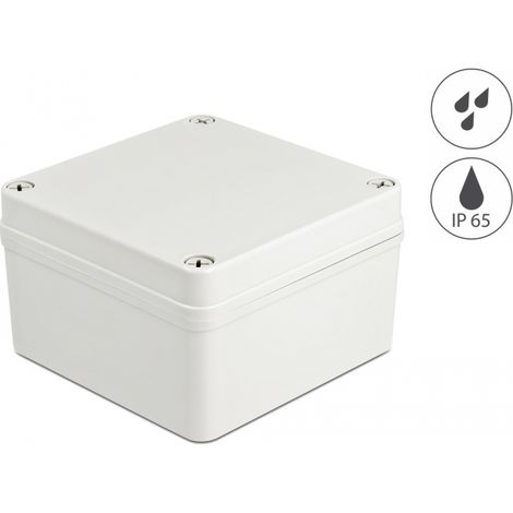 Delock Carcasa de instalaciÃ³n IP65 impermeable 125 x 125 x 75 mm gris