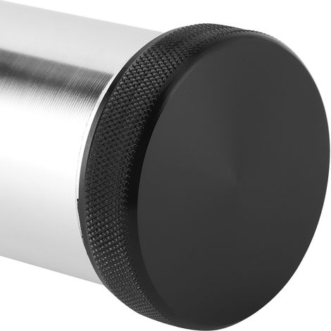 Bouchon de réservoir de carburant soudé en alliage d'aluminium noir de 2 pouces pour modification automobile (1/4)
