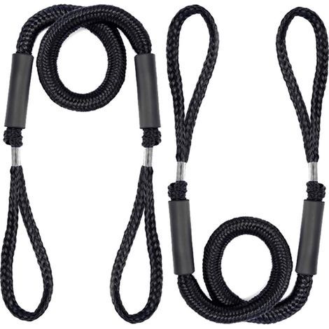 Cordon Elastique Amarre Cordon Bateau Corde d'amarrage Sangle de Mouillage Corde Élastique Amarre pour Bateau Accessoires 2 pièces (1/5)