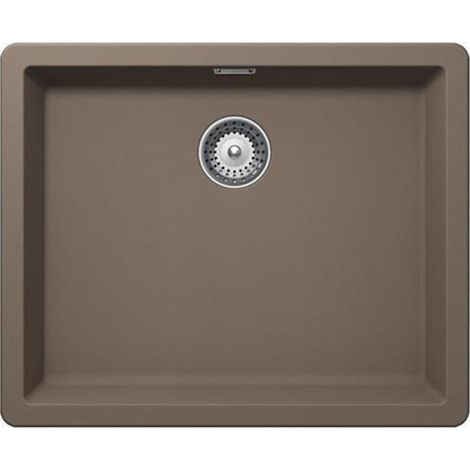 Schock Einbauspüle Cristadur Greenwich N-100 L A Silverstone SIL Exzenterbedienung (1/3)