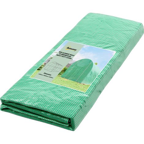 Serre de jardin, avec porte, vert, pour jardin et terrasse, format pratique, style facile à associer, usage quotidien, installation facile sécurisé