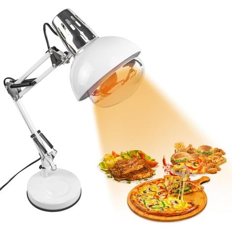 Lampe chauffante pour aliments Lampe chauffante pour buffets et traiteurs Idéale pour les restaurants, les festivals et les camions de restauration (1/5)