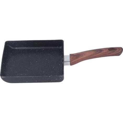Rechteckige Frühstückspfanne mit Antihaftbeschichtung, zum Braten japanischer Omeletts, für die heimische Küche, für Eier, Größe L (1/5)