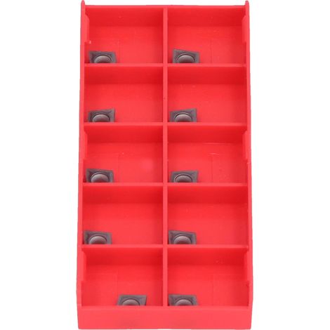 10 plaquettes de tournage CNC en carbure, outil de coupe pour métaux CCMT09T304 (1/5)