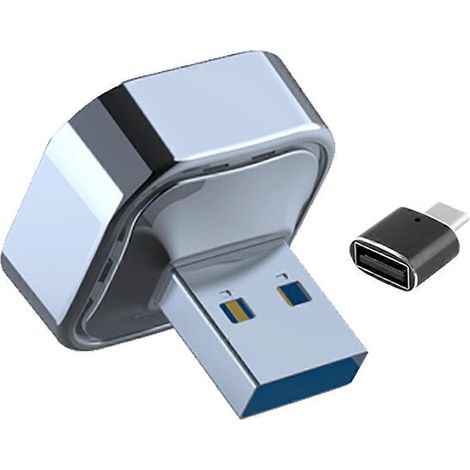 2-in-1 Wireless CarPlay Adapter, wandelt ein kabelgebundenes CarPlay-System in ein drahtloses System um, drahtlose Steuerung, vereinfachte Installation und Nutzung. (1/5)