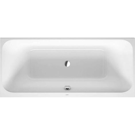 Duravit Happy D.2 bañera rectangular empotrada, 2 respaldos (1/3)