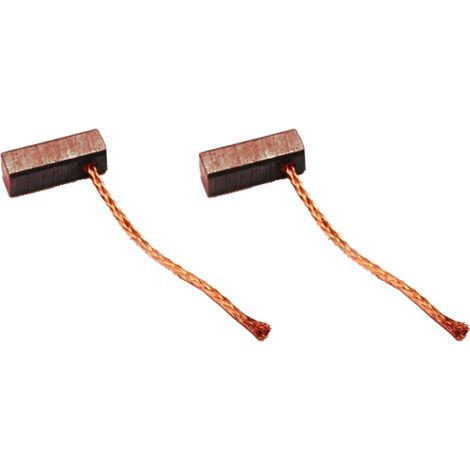 2x Trade-Shop Bronze-Kohlen Kohlebürsten 4,5 x 6,5 x 14mm 12-24 Volt für verschiedene KFZ-Motoren Rolltor Garagentor Antriebe Lichtmaschine Wasserpumpe
