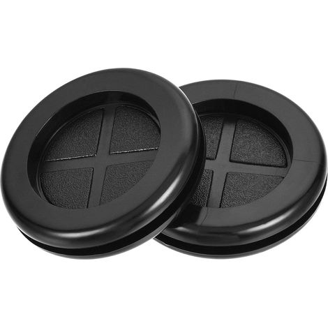 Passe Fil Caoutchouc Oeillet Rond Double Face Support Diamètre 30mm Passe Câble Caoutchouc Protection 8pcs (1/5)