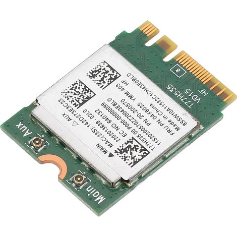 Carte WiFi Bluetooth RTL8723BE NGFF 300Mbps 2.4 GHz FRU 04X6025 pour PC Portable (1/5)
