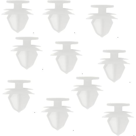 10x Clip agrafe porte coffre portière Citroen Peugeot Renault