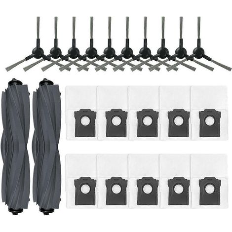 Accessoire de rechange compatible avec les aspirateurs robots G30/G20 : brosse latérale Master Roller, sac à poussière et autres accessoires. (1/5)