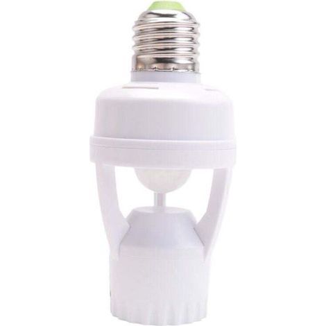 Interruttore a sensore di movimento a infrarossi E27 a 360° per lampadine LED 110-220V (1/4)