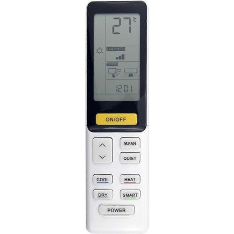 Télécommande de remplacement 0010402886V pour climatiseur Haier (référence 0010402886BD). (1/5)