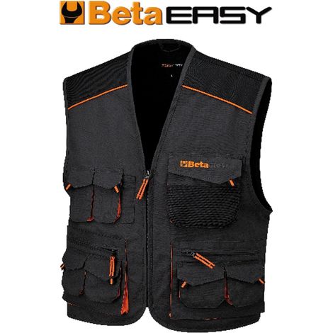 Gilet da lavoro multitasche BETA 7907E per meccanici Taglia L