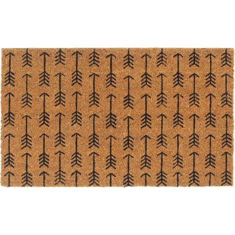 Door Mat Natural 45x75 cm Tufted Coir vidaXL (1/5)