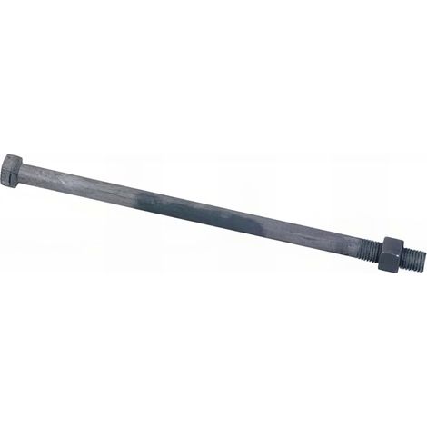 50 boulons de charpente tête hexagonale 12 x 350 mm - Galvanisé - BH1235009B