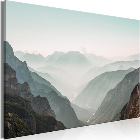 Tableau Mountain Horizon (1 Part) Wide - 120 x 80 cm (1/4)