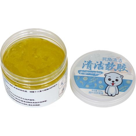 Nettoyant Multifonction Glue Détachant Auto Poussière Saleté (Jaune Cristal) (1/2)