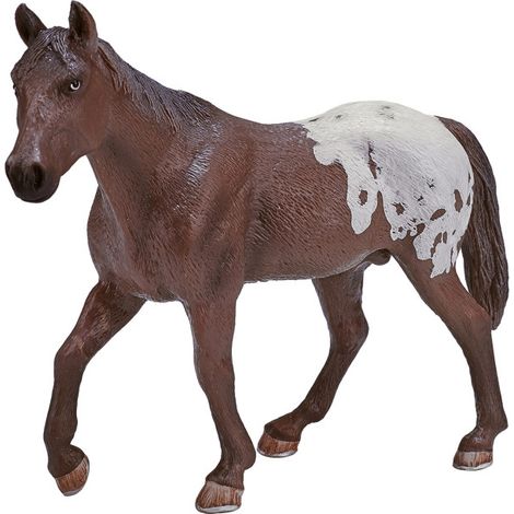 Figurine étalon Appaloosa châtain Mojo 387150 (1/4)