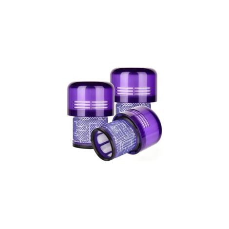 3er-Pack Filter für Dyson V11, V11 Animal/Extra/Torque Drive/Complete/V15 Detect Staubsauger, vergleichbar mit der Teilenummer 970013-02 – Crezuo