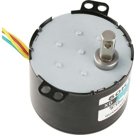 50KTYZ AC 220V 6-10w Moteur Synchrone à Aimants Permanents CW/CCW Moteur Electrique à Couple Elevé à Faible Vitesse (10rpm) (1/5)