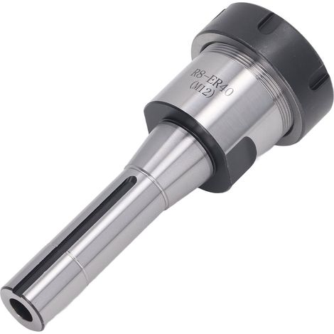 Porte-outil à mandrin fileté R8-ER40 pour fraiseuse-perceuse CNC 8000 tr/min (1/5)