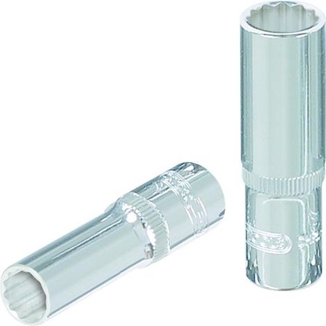 KS-Tools 918.1563 1/4" CHROMEplus 12-kant-Steckn s, lang, 5mm (1/2)