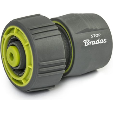 Raccord rapide STOP pour tuyau 3/4 pouces Bradas LE-S2150K (1/4)