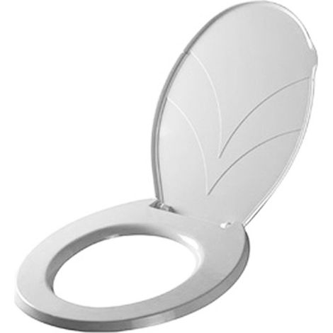 Trade Shop - WC-SITZDECKEL AUS KUNSTSTOFF, DURCHMESSER 324 MM, WEISS - -3,5 -