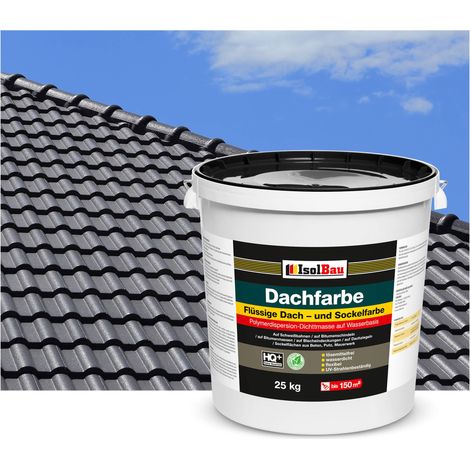 Pintura para techos IsolBau color antracita 25 kg (1/5)