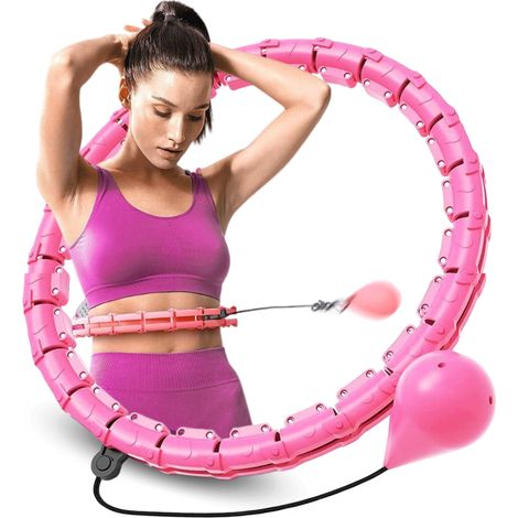 Hula hoop avec picots, masseur anti-cellulite, amincissant, charge intelligente (1/5)