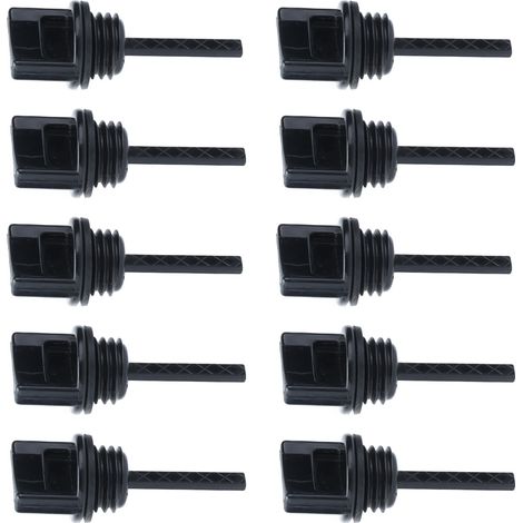 10-teiliges ABS-Ölmessstab-Set für GX160/168F/2KW-Benzinmotoren, Ersatz-Ölstandsensor, Motorzubehör (1/5)